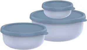 MEPAL Frischhaltedosen-Set Lumina 2.0 blau 0,25/0,75/1,5 l, 1 Set