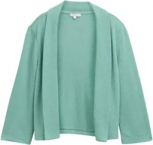 TOM TAILOR T-Shirt Cardigan mit Schalkragen