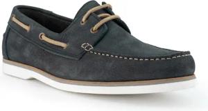 Marc O'Polo Herren Bootsschuhe blau Velours