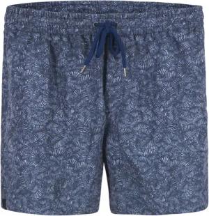 BOGGI MILANO Herren Badeshorts blau Gemustert