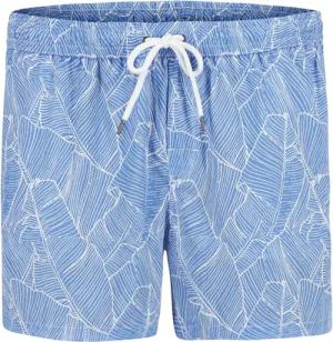 BOGGI MILANO Herren Badeshorts blau Gemustert