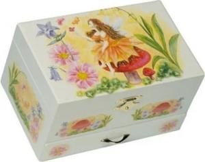 Musicboxworld Spieluhr Schmuckdose Elfen