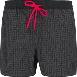 FIRE + ICE Herren Badeshorts grau Mikrofaser Gemustert