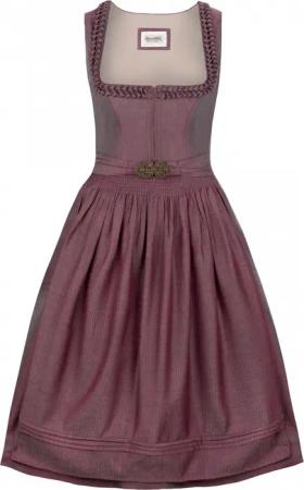 Dirndl Moana (malve, Gr. 42) von Stockerpoint Heimatgwand für Damen, 60% Polyester,40% Viskose