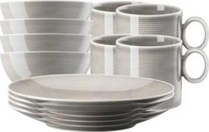 Thomas Porzellan Frühstücks-Set Loft Colour Moon Grey Frühstücksset 12tlg
