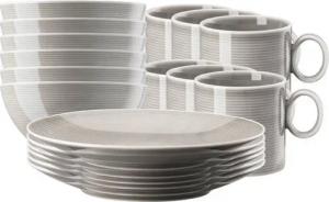 Thomas Porzellan Frühstücks-Set Loft Colour Moon Grey Frühstücksset 18tlg