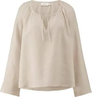 Hessnatur Klassische Bluse aus reinem Leinen (1-tlg)