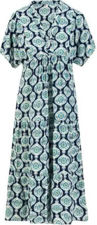 Blutsgeschwister Midikleid Kleid Damen – Leichtes Midikleid Sommerkleid Saint Tropen