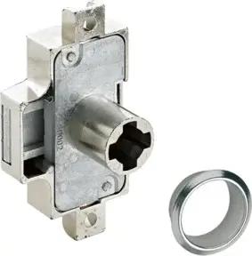 Hettich Zylinderdrehstangenschloss Set Prestige 2000 Z23, ø18mm, Zum Anschrauben, 15 mm, 20 mm