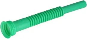 Hünersdorff Auslaufrohr STANDARD-Benzin grün, HDPE