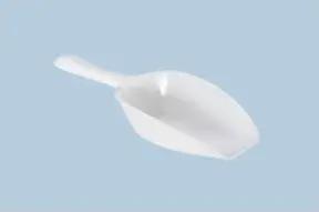 Hünersdorff Abfüllschaufel 110 ml, HD-PE natur, Länge 187 mm