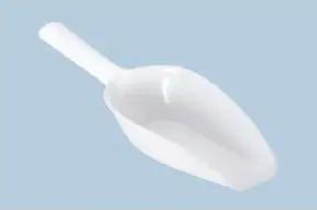 Hünersdorff Abfüllschaufel 470 ml, HD-PE natur, Länge 310 mm
