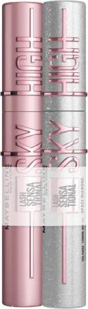 MAYBELLINE NEW YORK Mascara Set: Lash Sensational Sky High + Sky High Space Diamond, 2-tlg.