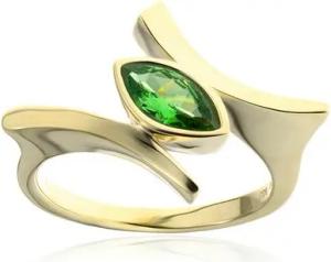 Cavill Goldring Tsavorit Gold Ring Modern (1-tlg)