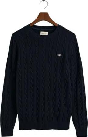 Gant Strickpullover Pullover Strickpullover R-Neck (1-tlg)