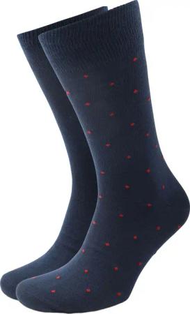 Tommy Hilfiger 2-Pack Socken Blau 002 - Größe 43-46