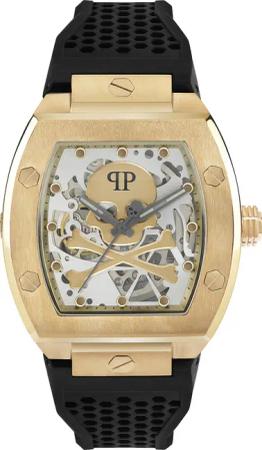Philipp Plein PWBAA0321 The $keleton Automatik Herrenuhr 44mm 5ATM