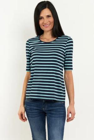 Seidel Moden T-Shirt, mit Streifenmuster, MADE IN GERMANY