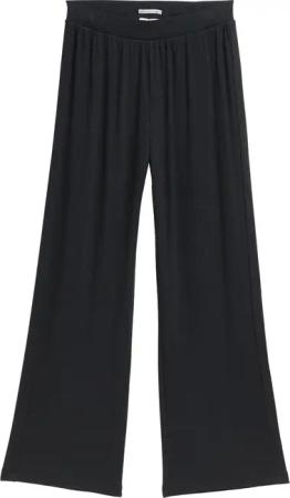 TOM TAILOR Mädchen Wide Leg Leggings, schwarz, Uni, Gr. 176