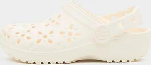 Crocs Classic Clog Flower Kleinkinder, White