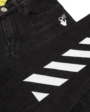 Off-White - Jeans Slim Neri - Größe 116 (6YR) - schwarz