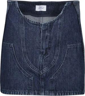 Off-White - Motorcycle Hole Mini Skirt Blue - Größe 40 - blue