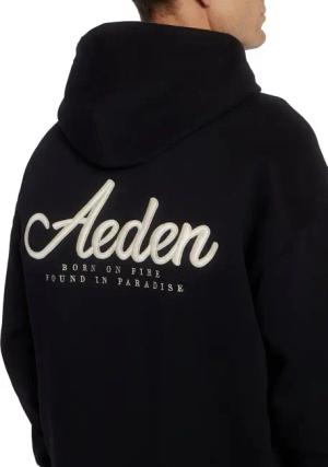 AEDEN - Berry Hoodie Black - Größe XS - schwarz