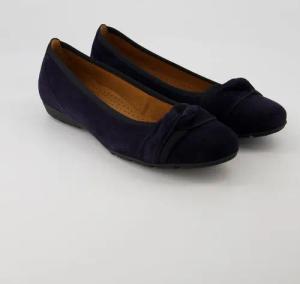 Gabor Schuhe - 44.165.16 Veloursleder (Blau, Gr. 35½)