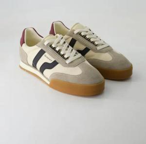 Gant Schuhe - Baylle Veloursleder und Textil (Beige, Gr. 42)
