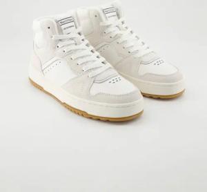 Marc O´Polo Schuhe - 50116123503147 Veloursleder und Textil (Weiß, Gr. 37)