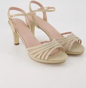 Menbur Schuhe - 23410 Textil (gold, Gr. 40)