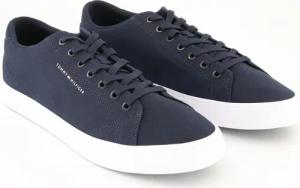 Tommy Hilfiger Schuhe - Hi Vulc Textil (Blau, Gr. 43)