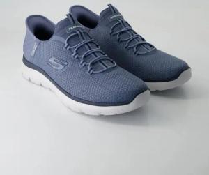 Skechers Schuhe - 232457 Textil (Blau, Gr. 44)