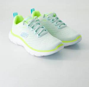 Skechers Schuhe - 150201 Textil und Synthetik (Grün, Gr. 35)