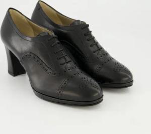 Dirndl & Bua Schuhe - 5161-01 Glattleder (Schwarz, Gr. 42)