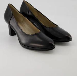 Dirndl & Bua Schuhe - 1938-01 Leder (Schwarz, Gr. 40)