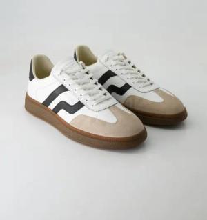 Gant Schuhe - Cuzmo Leder und Veloursleder (Beige, Gr. 48)