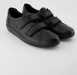 Ecco Schuhe - Soft 2-0 Glattleder (Schwarz, Gr. 37)