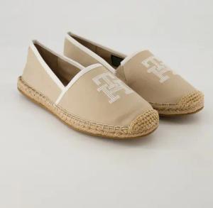 Tommy Hilfiger Schuhe - Fw0Fw07101 Textil (Beige, Gr. 39)