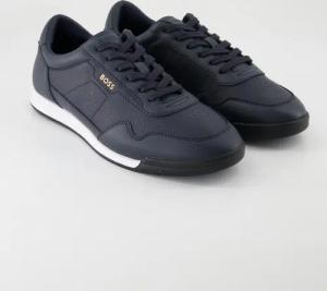 Boss Schuhe - Titanium SL Leder und Synthetik (Blau, Gr. 44)