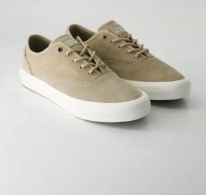 Tommy Hilfiger Schuhe - TH HI Vulc LOW Oxford Suede Veloursleder (Beige, Gr. 42)