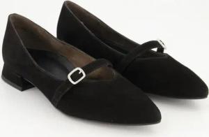 Paul Green Schuhe - 1083-025 Veloursleder (Schwarz, Gr. 40 ½)