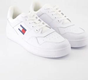 Tommy Hilfiger Schuhe - TJM Retro Basket Leder (Weiß, Gr. 43)