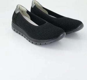 Igi & Co Schuhe - DEH 76585 Veloursleder und Textil (Schwarz, Gr. 41)