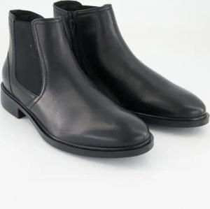 Geox Schuhe - U Gladwin Glattleder (Schwarz, Gr. 42)
