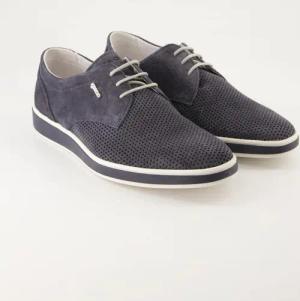 Igi & Co Schuhe - 5612400 Veloursleder (Blau, Gr. 43)