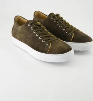 Dirndl & Bua Schuhe - 6115-07 Veloursleder (Grün, Gr. 45)