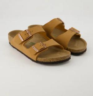 Birkenstock Schuhe - Arizona Kids Textil Vegan Textil (Braun, Gr. 31)