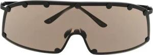 Rick Owens Sonnenbrillen - Sunglasses Shielding Black/brown - Gr. unisize - in Schwarz - für Damen