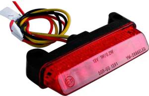 Shin Yo LED Rücklicht Mini rotes Glas